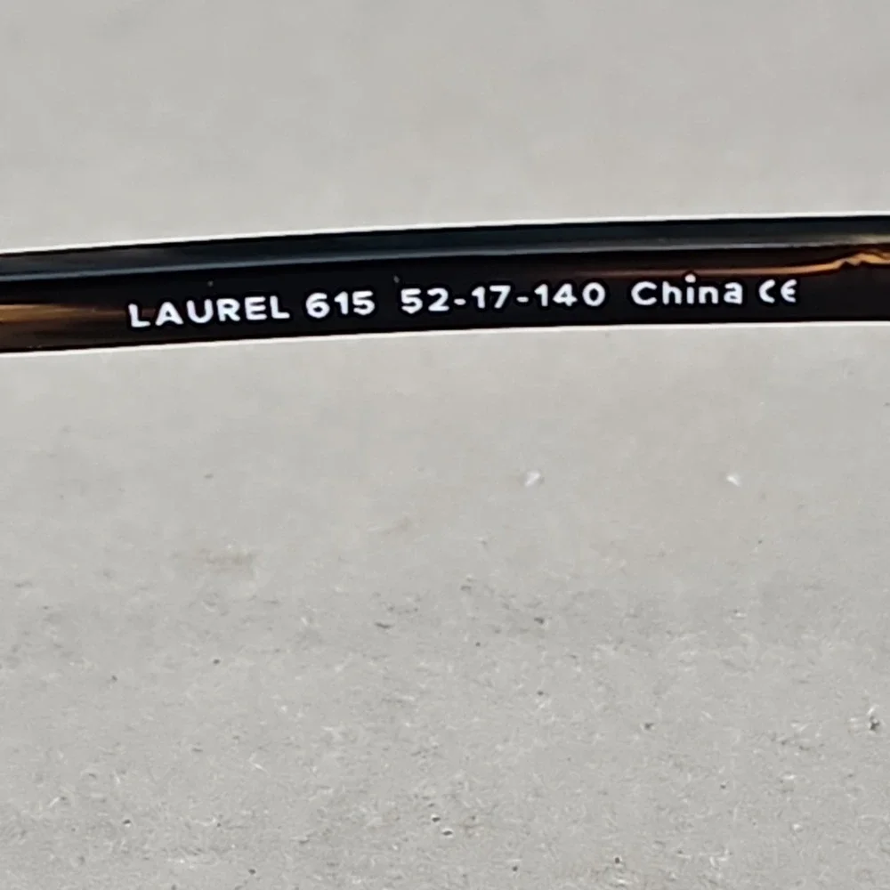 Warby Parker Laurel 615 Eyeglasses Frames Brown Tortoise Clear 52-17-140 Womens